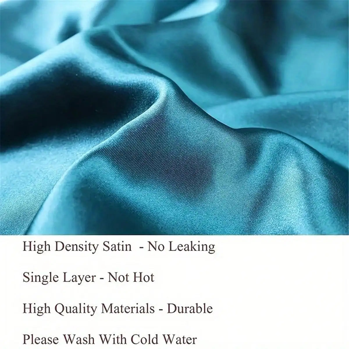 Women's Satin Sleep Cap, High Density Bonnet, Breathable Design, Elastic Wide Band, Soft Fabric